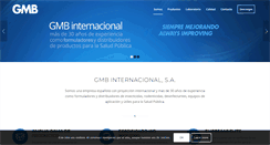 Desktop Screenshot of gmb-internacional.com